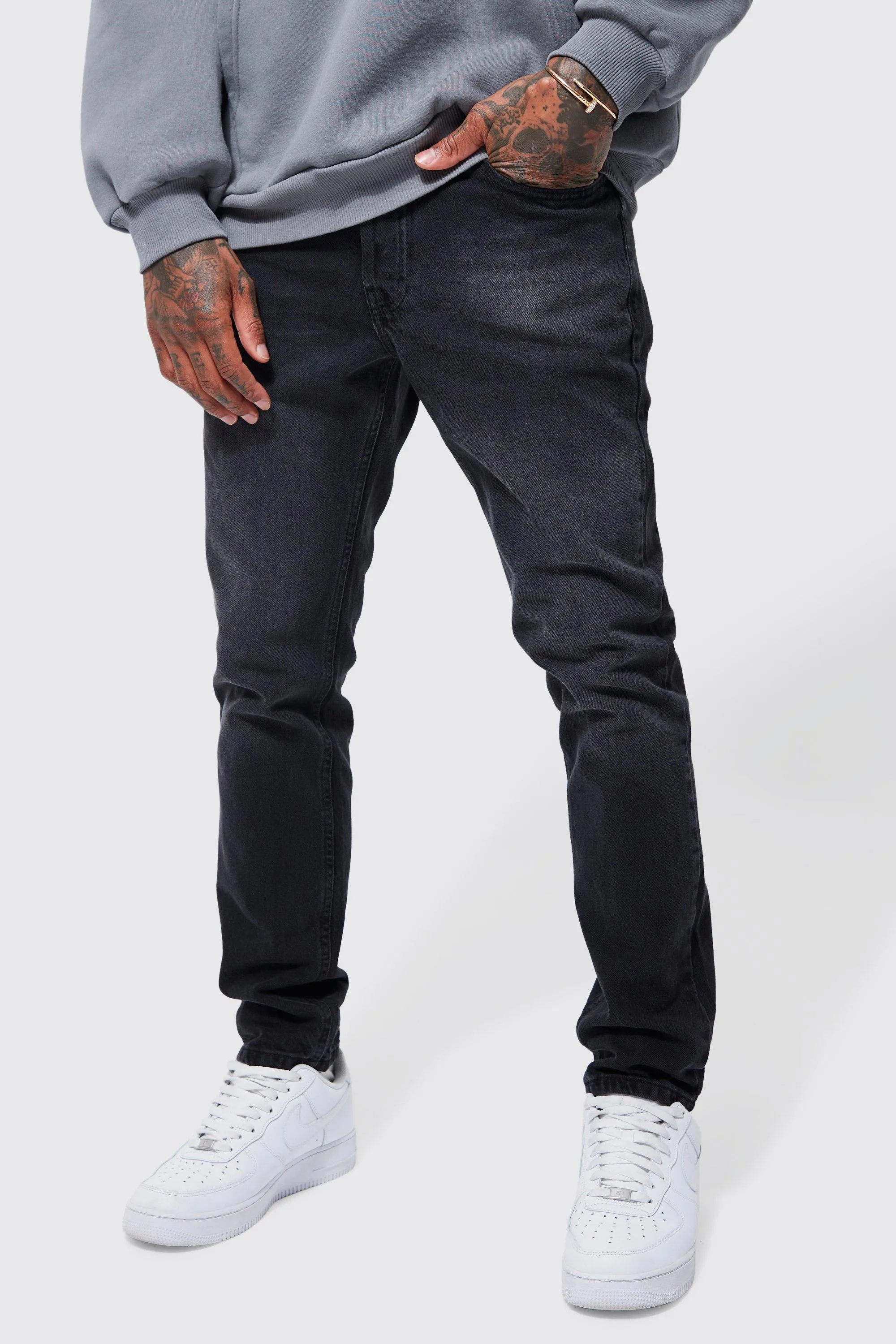 Slim Fit Rigid Jeans