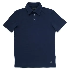 Slub S/S Polo (Indigo)