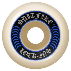 Spitfire Formula Four Skateboard Wheels Lock Ins 99DU Natural 53mm