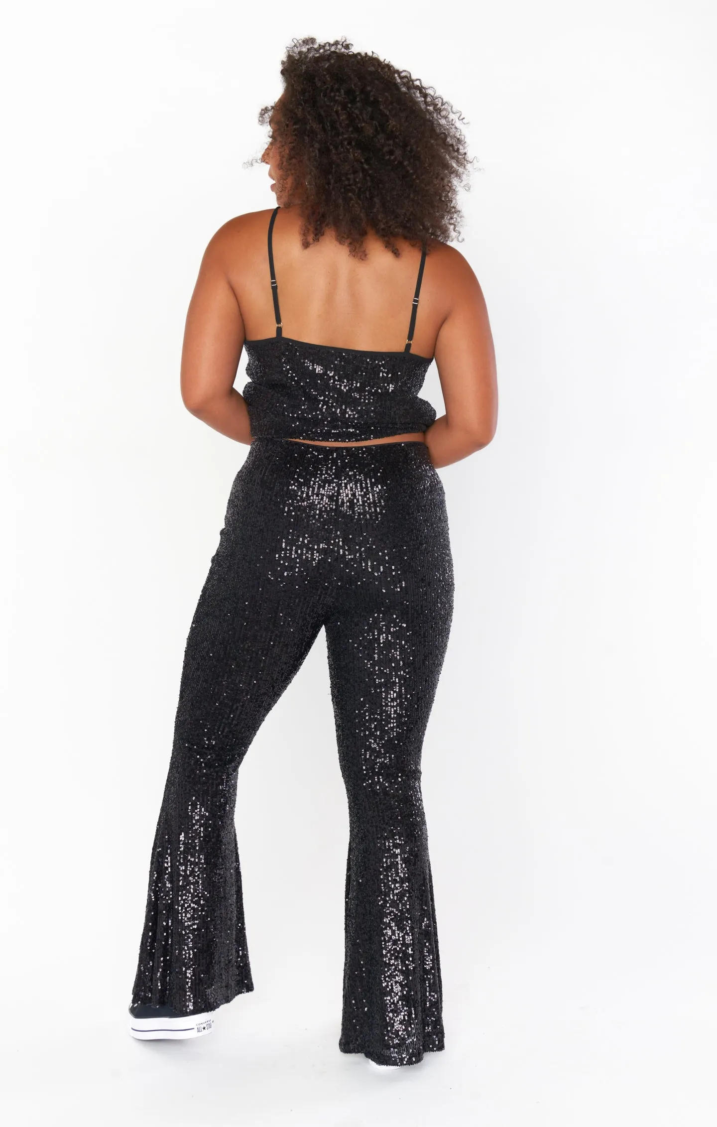 Spotlight Tank ~ Midnight Glitz Sequins