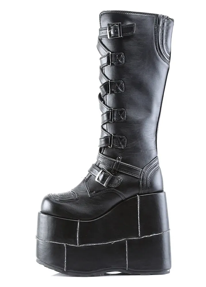 Stack 308 Zig Zag Strap Platform Boot