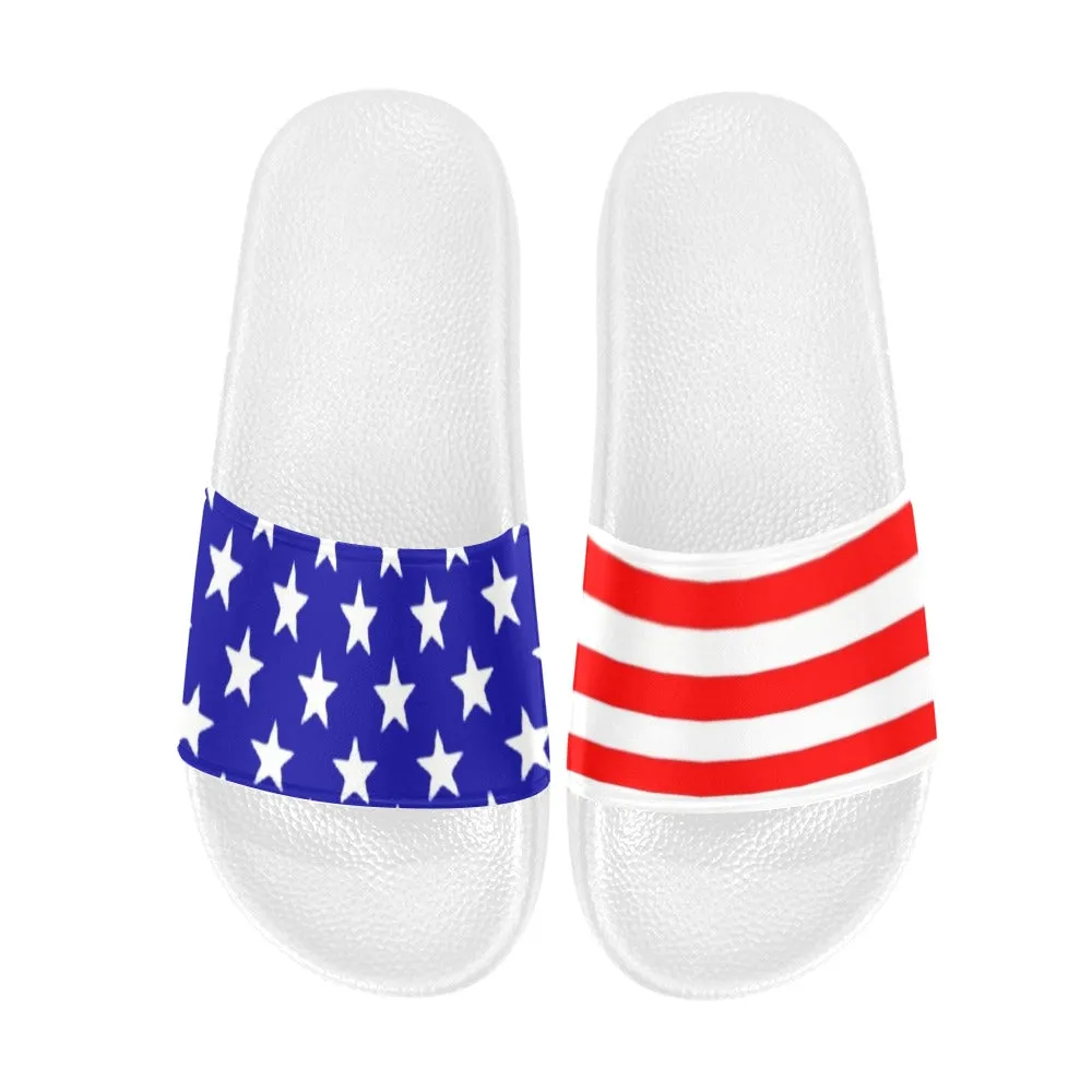 Stars and Stripes Slide Sandals