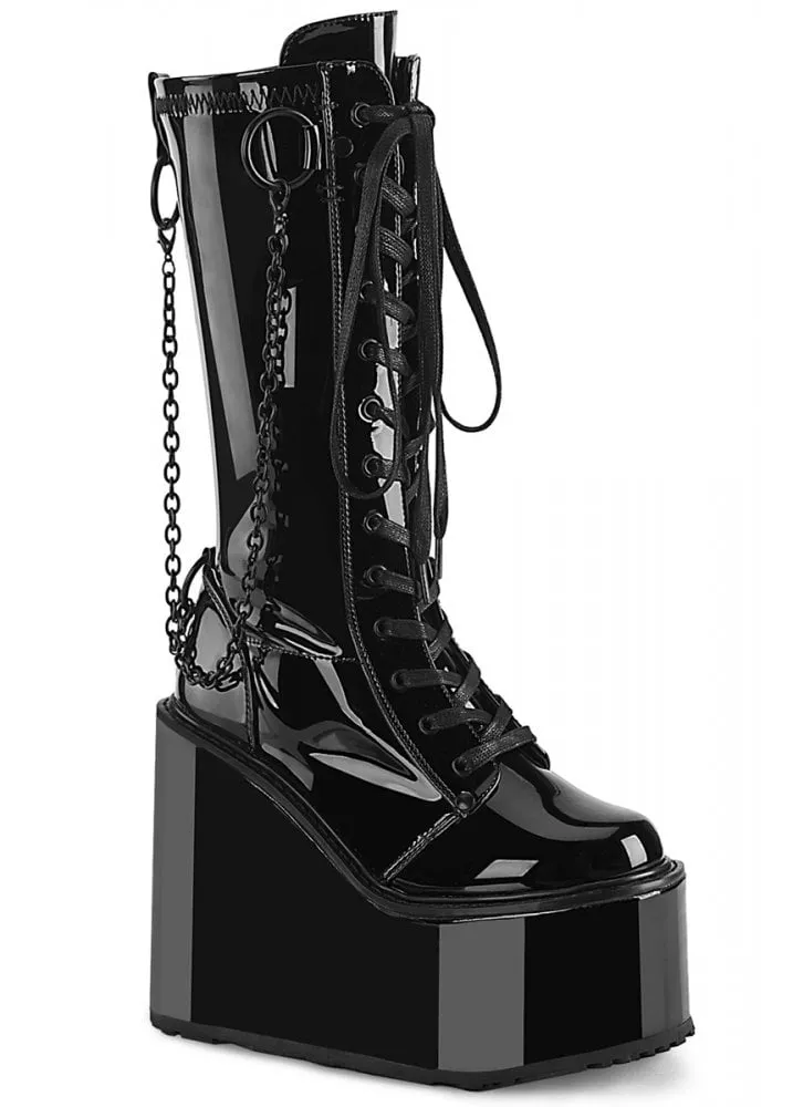 Swing 150 Patent Platform Knee Boot