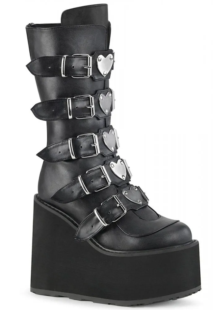 Swing 230 Black Heart Platform Boot