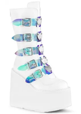 Swing 230 White Heart Platform Boot