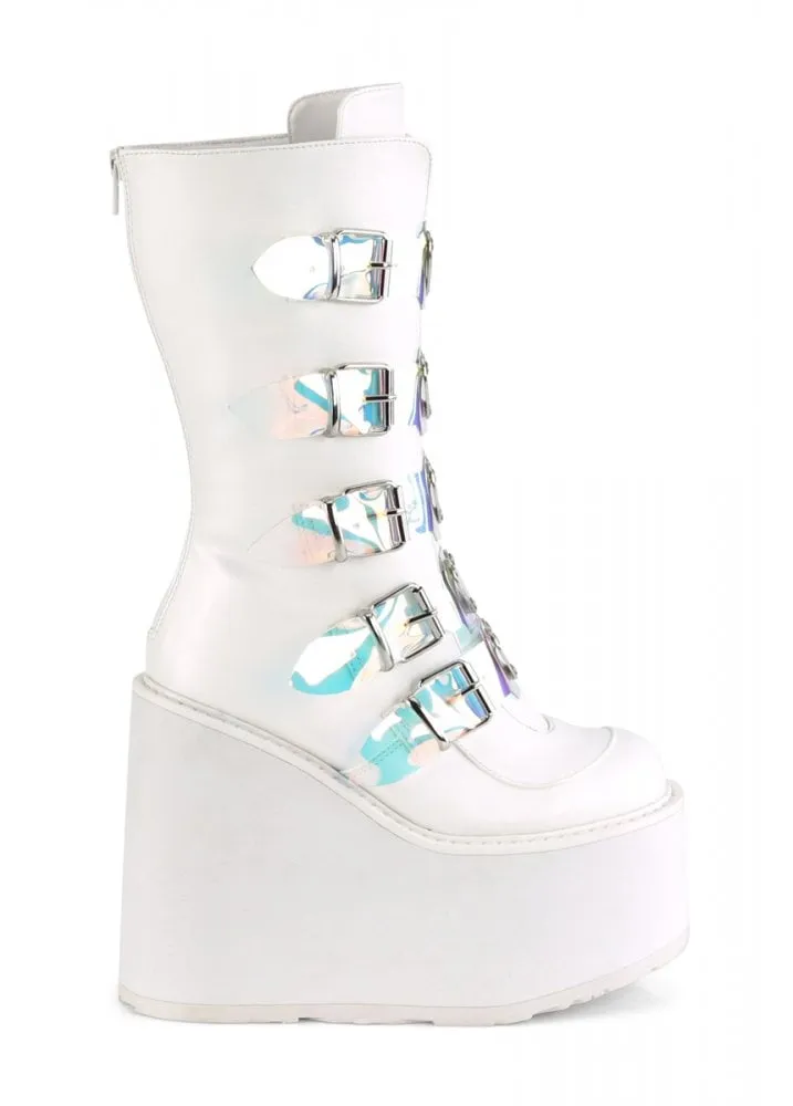 Swing 230 White Heart Platform Boot