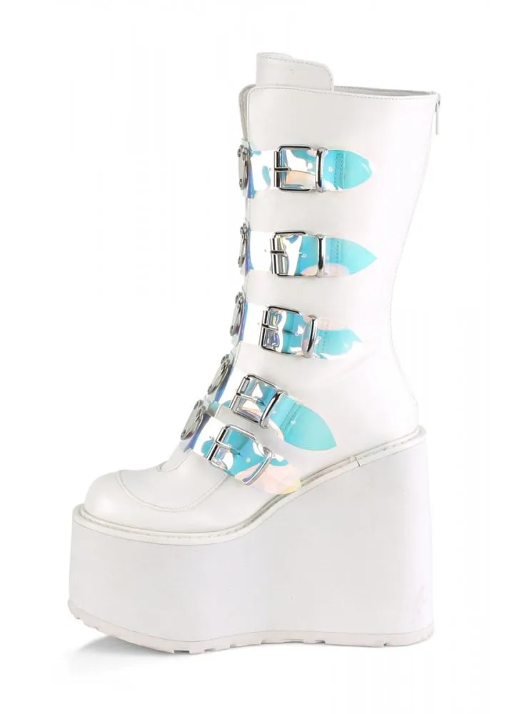 Swing 230 White Heart Platform Boot