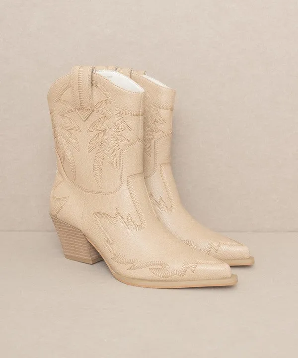 The Nantes Embroidered Cowboy Boots