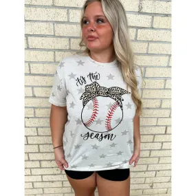 Ti's the Season Baseball tee