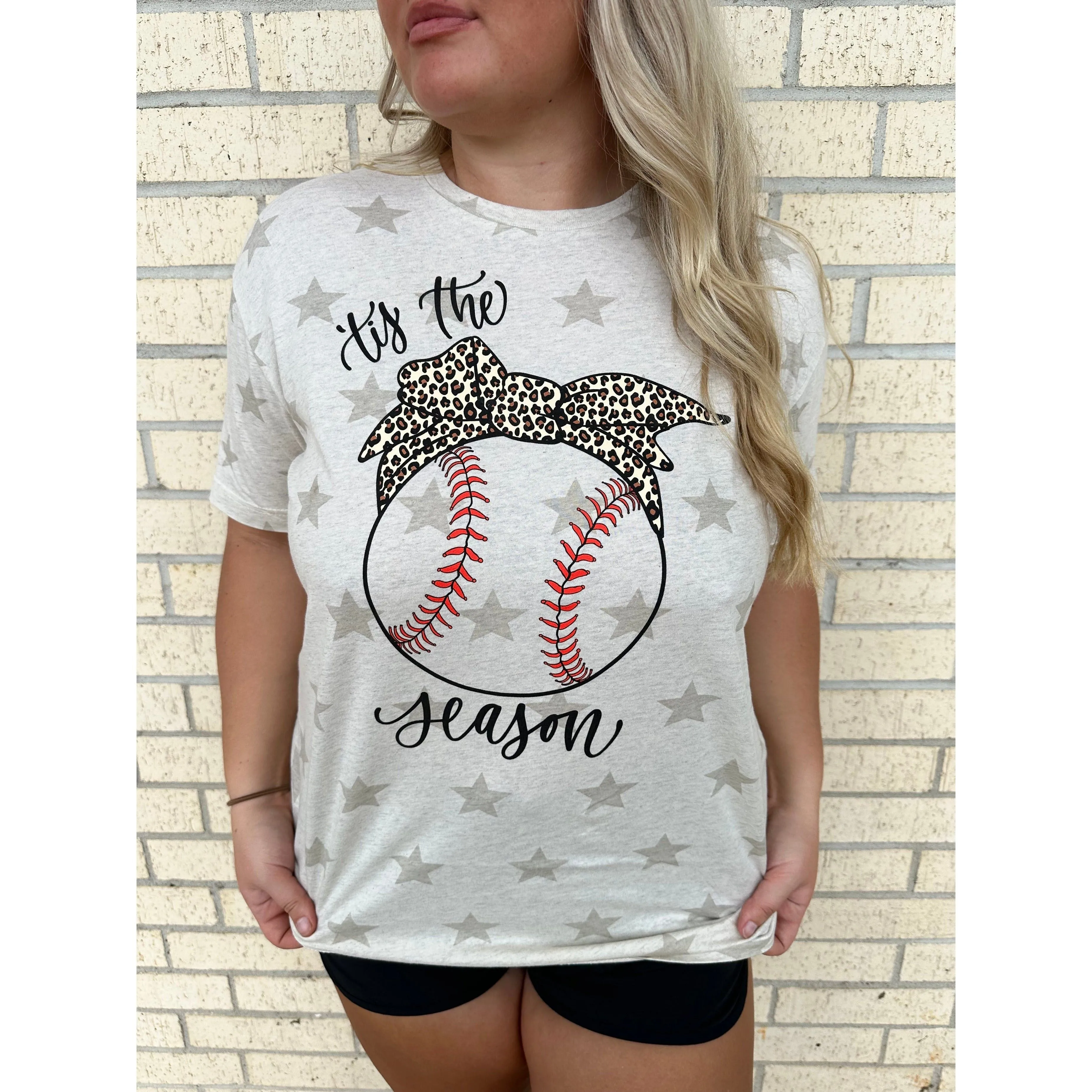 Ti's the Season Baseball tee