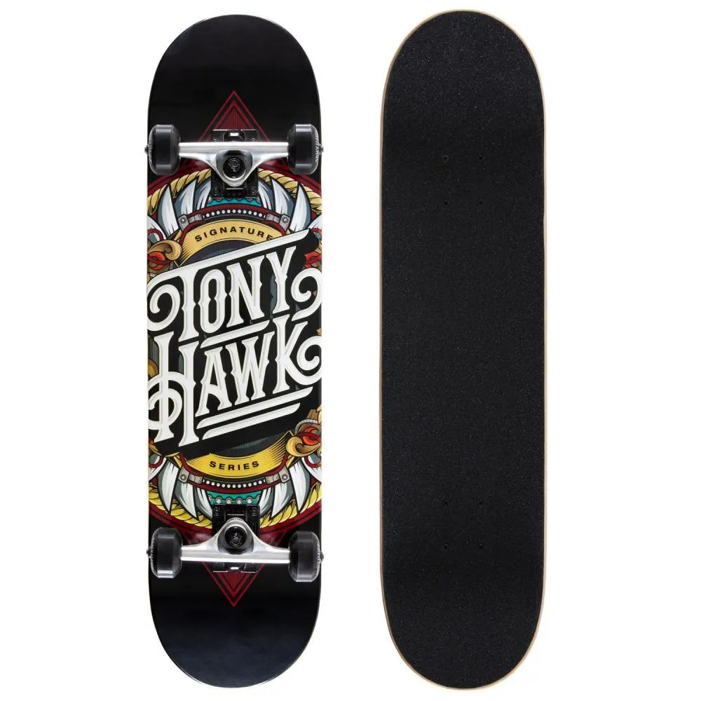 Tony Hawk SS 360 Complete Skateboard TH Emblem Multi Colour 7.75