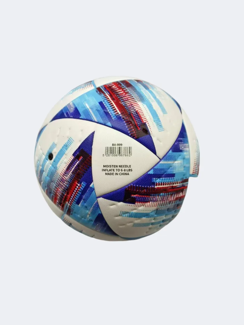 Topten Accessories Football Ball Blue/White/Red