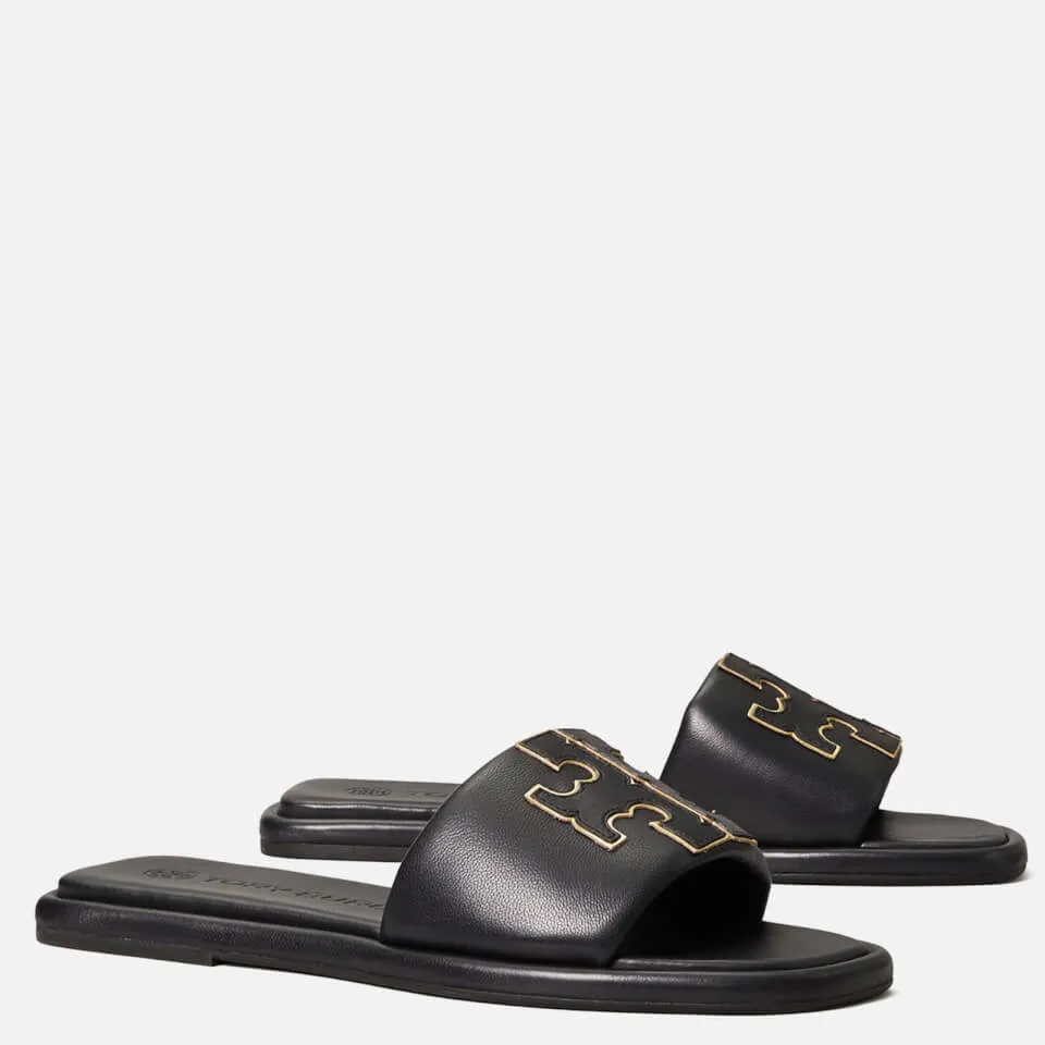 Tory Burch Women's Leather Sport Slide Sandals - UK 3.5 | Coggles