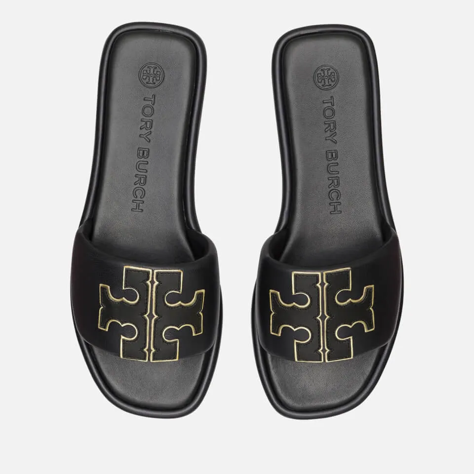 Tory Burch Women's Leather Sport Slide Sandals - UK 3.5 | Coggles