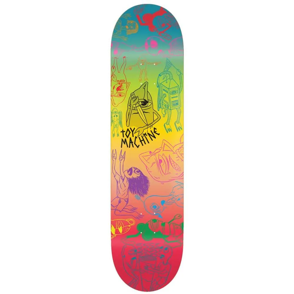 Toy Machine Skateboards Characters 2 Skateboard Deck 8