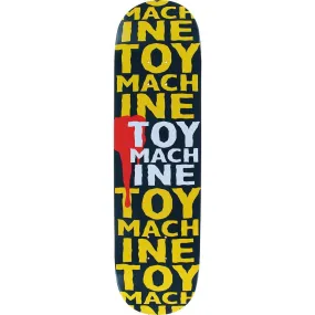 Toy Machine Skateboards New Blood Skateboard Deck 8.25 Assort Stains