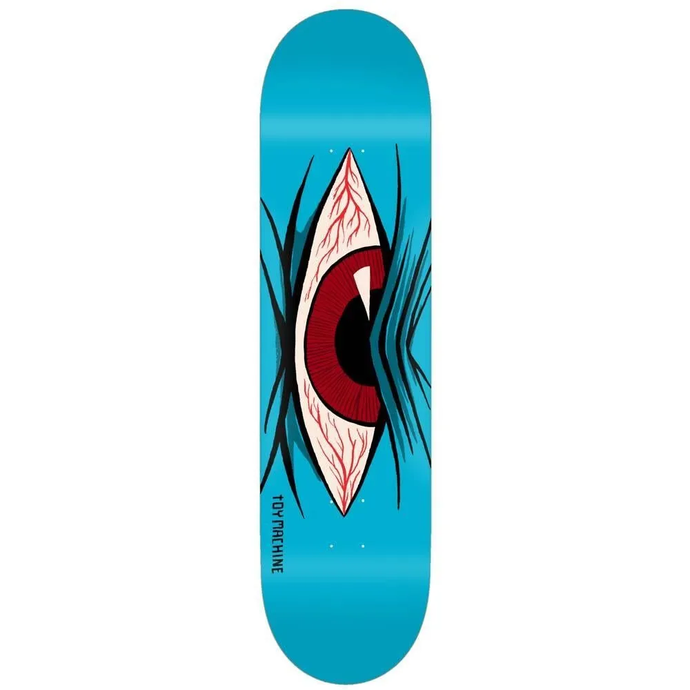 Toy Machine Toy Machine Mad Eye Skateboard Deck Blue 7.75