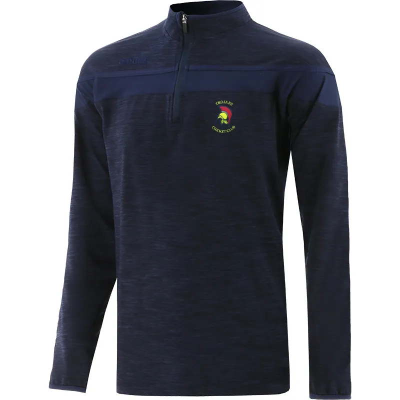 Trojans Cricket Club Kids' Auckland Half Zip Brushed Top