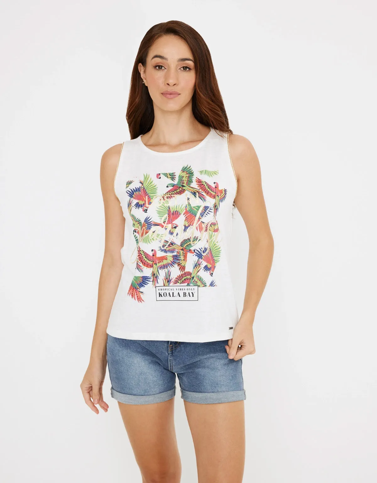 Tropical Tank Top - Lostpa