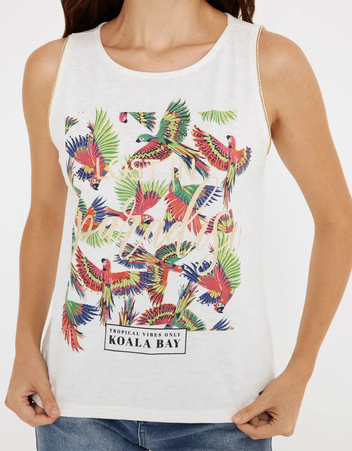 Tropical Tank Top - Lostpa