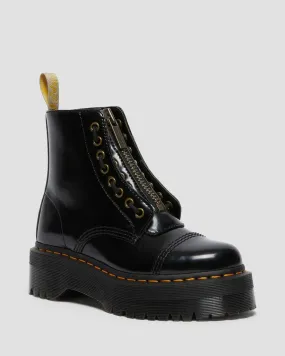 Vegan Sinclair Platform Boot in Black from Dr. Martens