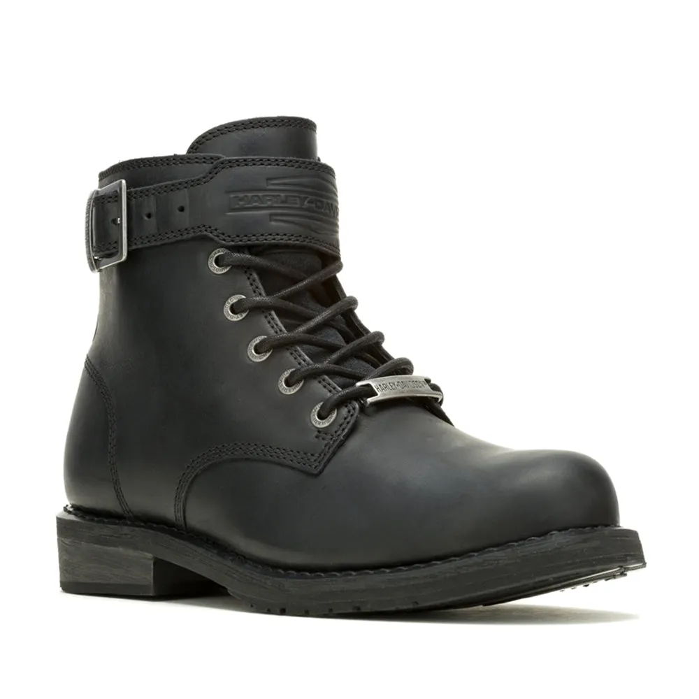 VNTGMOTO Short Lace Up Plain Toe Boots