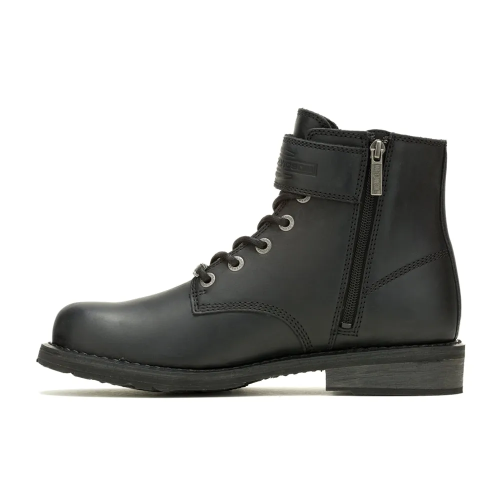 VNTGMOTO Short Lace Up Plain Toe Boots