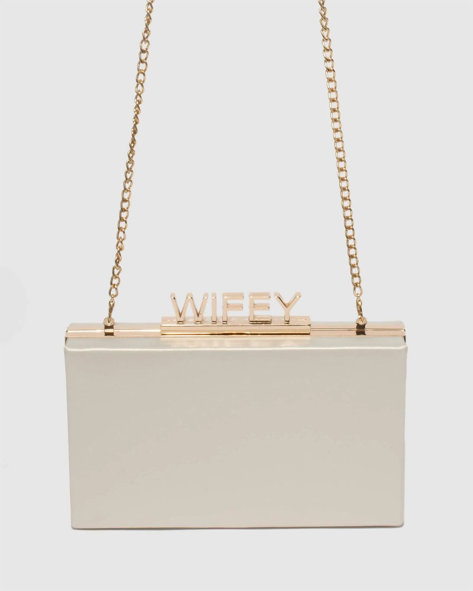 Wifey Hardcase Clutch Bag