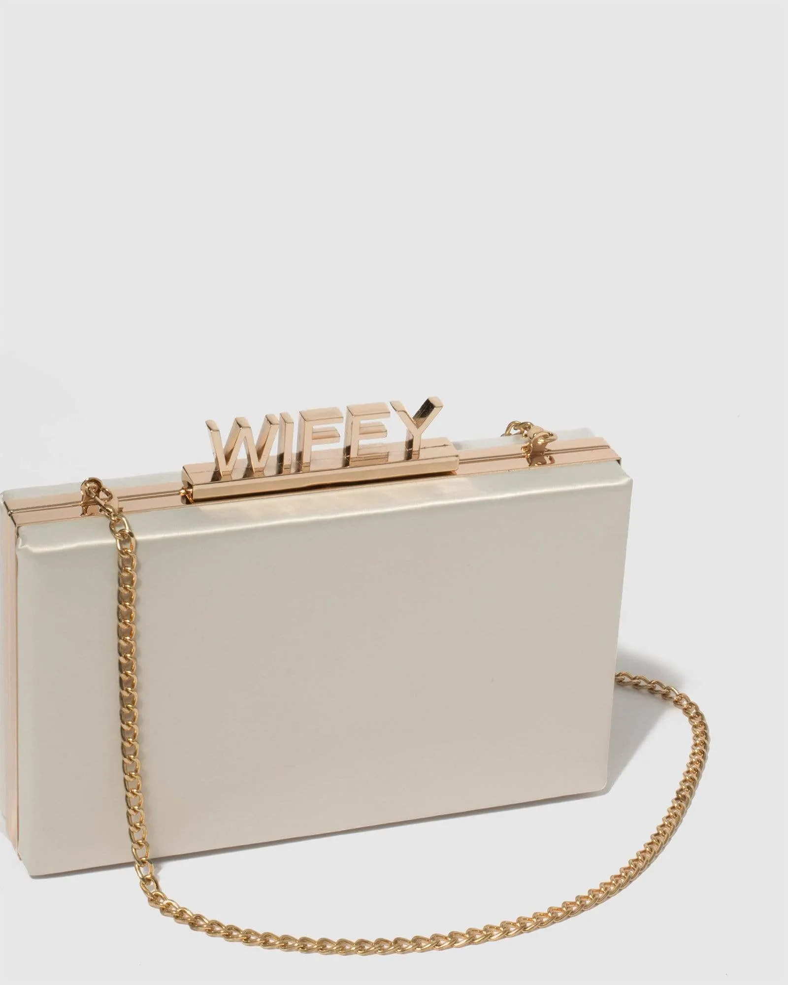 Wifey Hardcase Clutch Bag