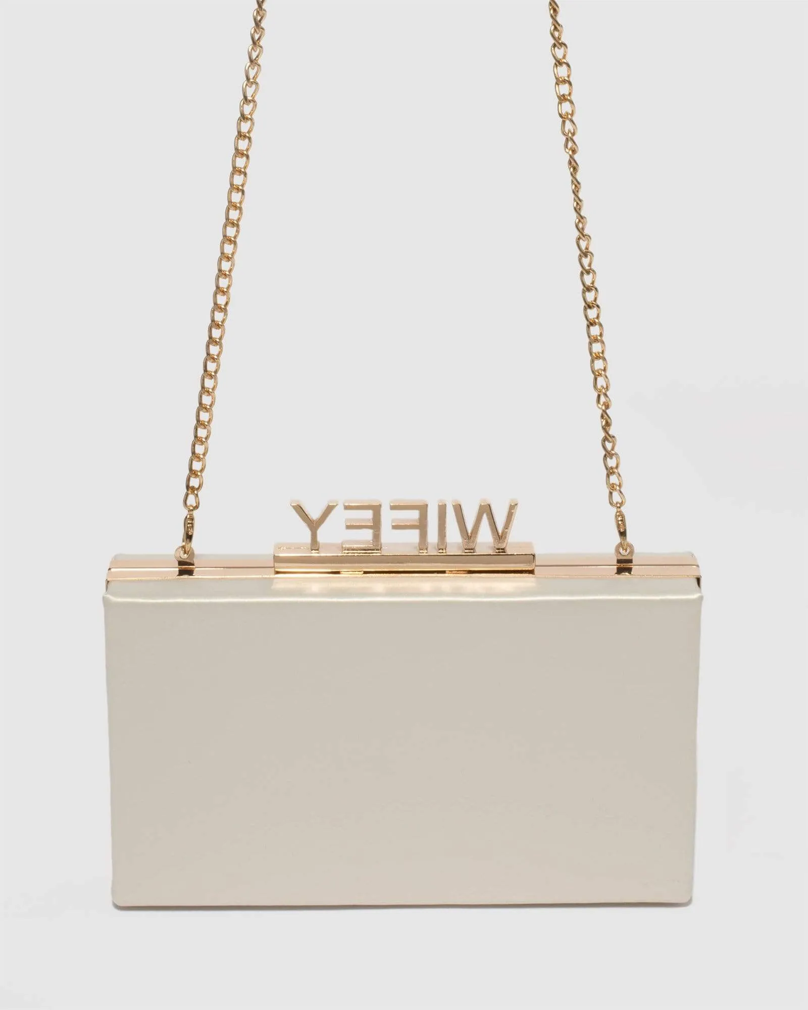 Wifey Hardcase Clutch Bag