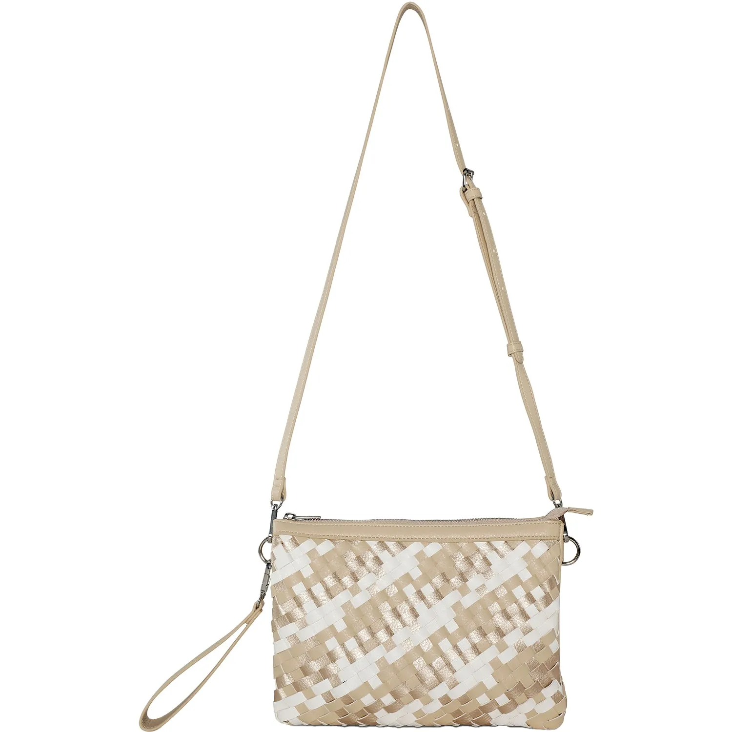 Women's Ilse Jacobsen Shoulder Bag 08 CB Ivory/White Synthetic