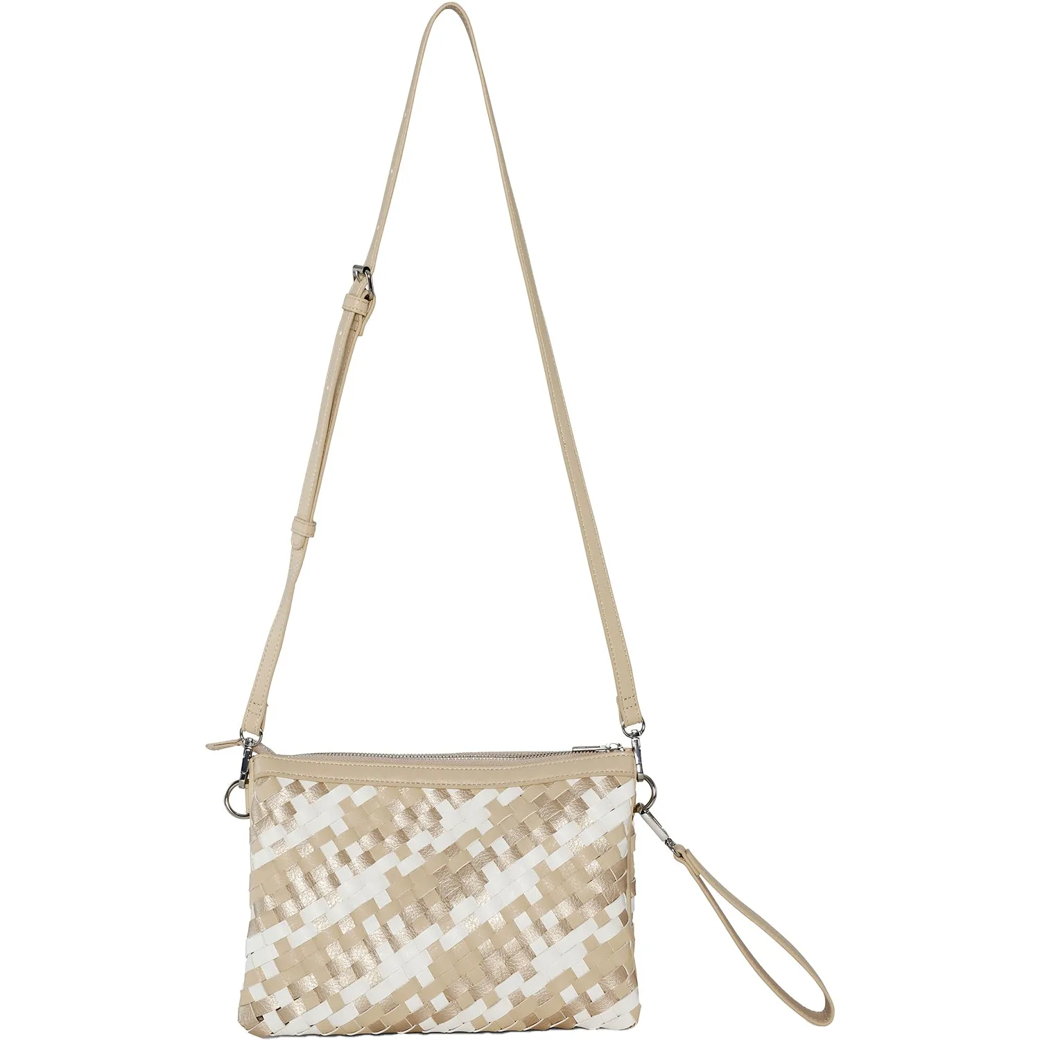 Women's Ilse Jacobsen Shoulder Bag 08 CB Ivory/White Synthetic